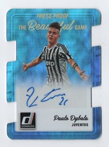 2016-17 Panini Donruss Soccer PAULO DYBALA /99 Auto Juventus Autograph SP