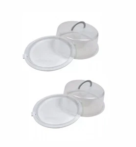 Cake Pie Carrier Containers MopBPA-FREE Baked Goods Storage Keeper With Handles - Picture 1 of 2