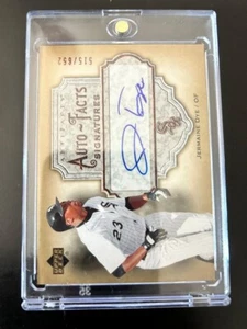 2006 Upper Deck Auto-Facts Signatures GERMAINE DYE #AF-JD WHITE SOX - Picture 1 of 2