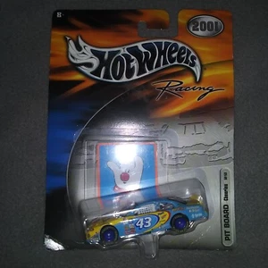 NASCAR 2001 Hot Wheels John Andretti #43 Cheerios 1/64 Diecast Pit Board - Picture 1 of 3