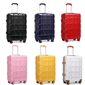 13/20/24/28" ABS Hard Shell Cabin Suitcase Travel 4 Wheels Luggage Set TSA Lock - Picture 1 of 68