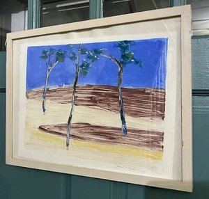 Gail Flanery Original Pencil Signed Monoprint Cooper Union New York Artist - Picture 1 of 11