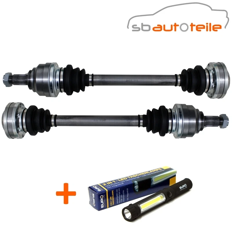 2x drive shaft left + right rear BMW X5 E53 automatic + manual transmission - Image 1 of 1