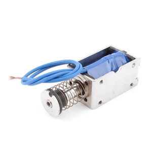 Empujar tirar Tipo de bricolaje DC electroimán imán Solenoide 15mm 45N DC 24V 2A - Imagen 1 de 2
