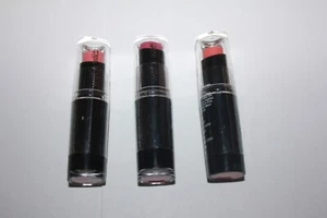 Wet n Wild MegaLast Lip Color Lipstick #901B ;#907C & #972 Lot Of 3 Sealed - Picture 1 of 2