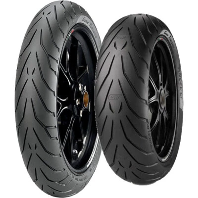 PAR DE NEUMÁTICOS PIRELLI 120/70-17 (58W) ANGEL GT + 190/55-17 (75W) ANGEL GT (D) Foto 1 de 4