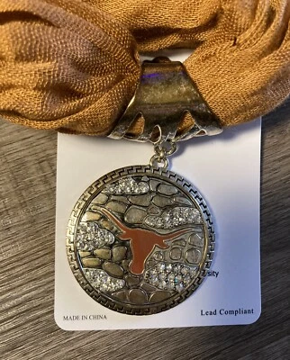 Bufanda colgante con flecos Sandol Texas State Longhorns Foto 1 de 4