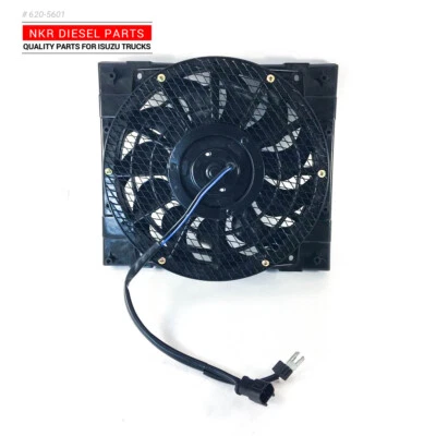 Conjunto de condensador de motor de ventilador para Isuzu NPR-HD NQR NR 4HK1 5,2 L 4HE1 4,8 L 98-08 Foto 1 de 4