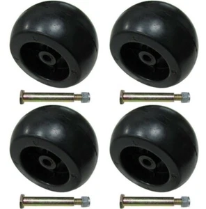 4 Deck Wheels & Bolts Fits Craftsman Riding Mower 174873 133957 532133957 - Picture 1 of 1