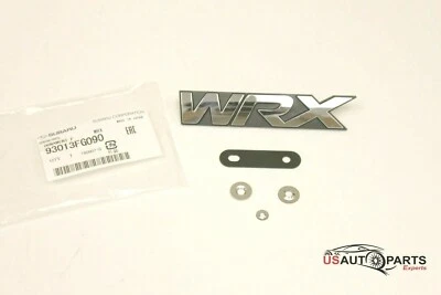 Placa de identificación emblema parrilla delantera original Subaru para Impreza WRX STI 2011-2014 Foto 1 de 4