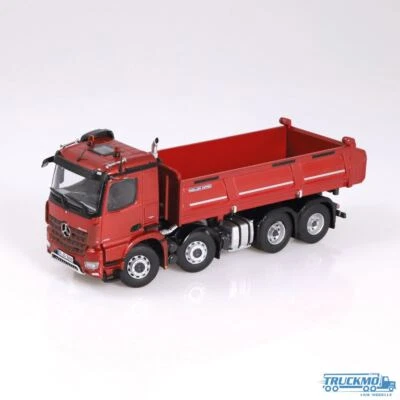 NZG NÜRNBERGER ZINKDRUCKGUSS-MODELLE GMBH Volquete Meiller NZG Mercedes Benz Arocs 8x4 rojo 1066/10