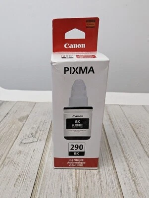 Canon 290 BK Black Ink Cartridge OEM Original Pixma Sealed - Image 1 of 4