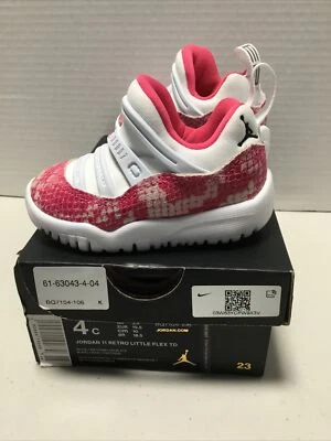 AIR JORDAN 11 РЕТРО МАЛЕНЬКИЙ FLEX TD «АРБУЗ» МЛАДЕНЦА SZ. 4c BQ7104-106 - Изображение 1 из 4