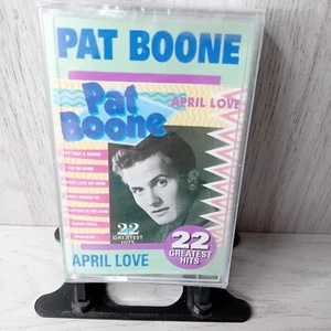 PAT BOONE APRIL LOVE CASSETTE TAPE - RARE RETRO - NEW SEALED,, - Picture 1 of 3