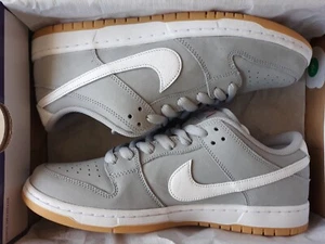 Nike SB Dunk Low Wolf Grey Gum Size 11 New - Picture 1 of 7