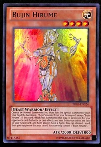 Bujin Hirume PRIO-EN024 Unlimited Ultra Rare Holo Foil Yugioh TCG Card NM - Picture 1 of 2
