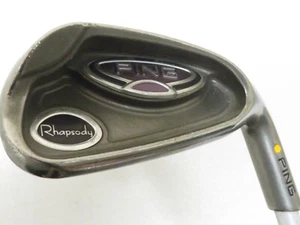 PING 2007 Rhapsody Yellow Dot 8 Iron ULT129 Ultra Lite Flex +1" - Picture 1 of 5