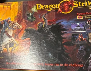 Vintage Dragon Strike Dungeons and Dragons Board Game 1993 with VHS- READ!!! - Picture 1 of 14