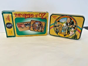 NEW Wizard of Oz Tin with Playing Cards Two Sealed Decks In Tin, by Enesco, 1995 - Picture 1 of 4