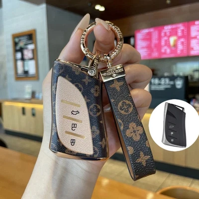 for Lexus LX RX ES300 NX200 Soft Shell with Keychain Remote Key Fob Case Cover - Image 1 of 3