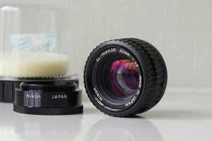 w/Extension Ring [Near MINT] Nikon EL Nikkor 50mm 2.8 N Enlarging Lens M39 JAPAN - Picture 1 of 12