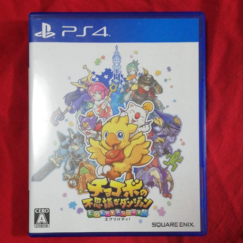 PS4 Chocobo's Dungeon Everybody Final Fantasy SQUARE ENIX Used Tested - Image 1 of 1