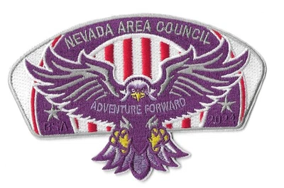 BSA CSP NEVADA AREA COUNCIL 2024 EAGLE SCOUT GRAY BORDER - Image 1 of 3