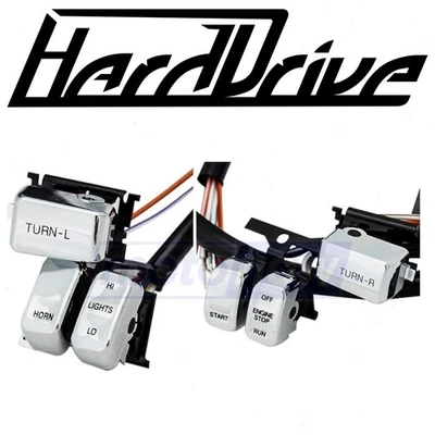 HardDrive Complete Letters Kit for 1996-1997 Harley Davidson FXSTSB Bad Boy yt Foto 1 de 4