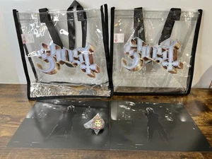 Ghost Band VIP Merch 2 borsa tote trasparente e bottone REIMPERATOUR 2023 - Foto 1 di 6
