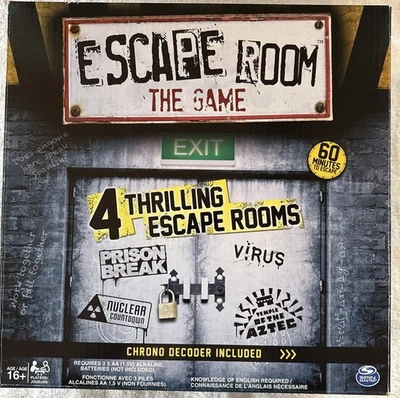 ESCAPE ROOM: THE GAME 4 Escape Rms-Prison Break, Virus, Nuclear Countdown, Aztec - Image 1 of 4