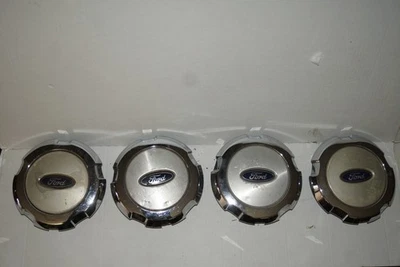 (Juego de 4) Tapa central Ford F-150 2004-2008 4L34-1A096-DD 5L34-1A096-BA Cromo Foto 1 de 4