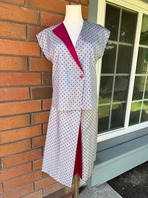 Conjunto de dos piezas falda a lunares Jerell of Texas Pance años 70 | Talla 9 Foto 1 de 4