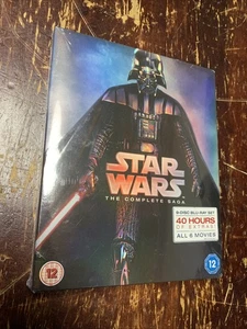 Star Wars The Complete Saga on Blue Ray New Sealed - Picture 1 of 24