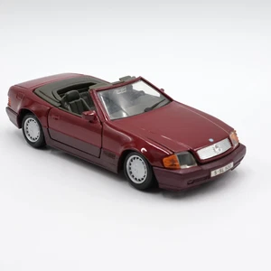 Maisto Mercedes‑Benz 500 SL Die‑Cast Model Red 1:24 – Convertible - Picture 1 of 14