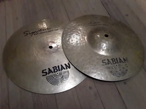 (*Extremely Rare*) Sabian 12" Signature Dave Garibaldi Jam Master Mini Hi-Hats - Picture 1 of 13