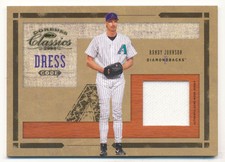 2004 Donruss Classics Dress Code Jersey #44 Randy Johnson /100