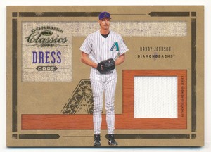 2004 Donruss Classics Dress Code Jersey #44 Randy Johnson /100