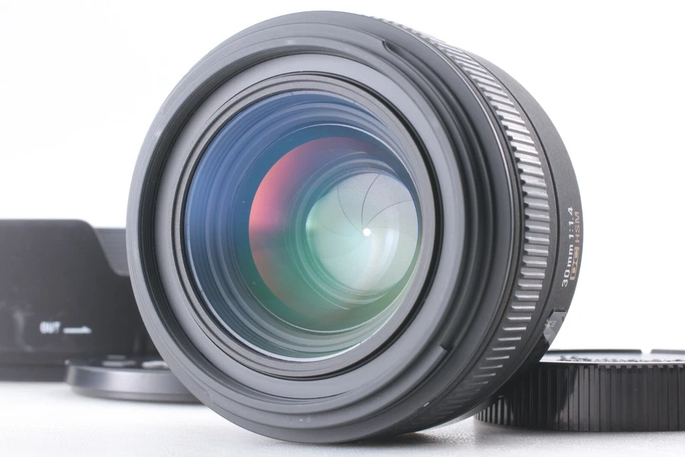 SIGMA DC HSM 30mm f1.4 EX AF Lens for Nikon F Mount APS-C Exc+++++ from JAPAN - Image 1 of 4
