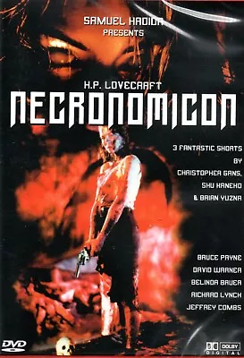 H.P. Lovecraft's Necronomicon , 100% uncut , DVD , new / sealed - Image 1 of 2