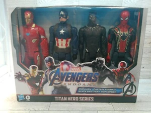 Figuras de acción Titan Hero Series Marvel Avengers Endgame paquete de 4" - Imagen 1 de 5