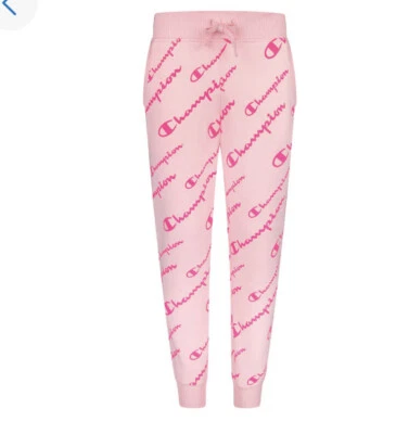 Pantalones de Entrenamiento Champion Auténticos Ropa Atlética Medianos Rosa Mezcla de Algodón Nuevos con Etiquetas Foto 1 de 4