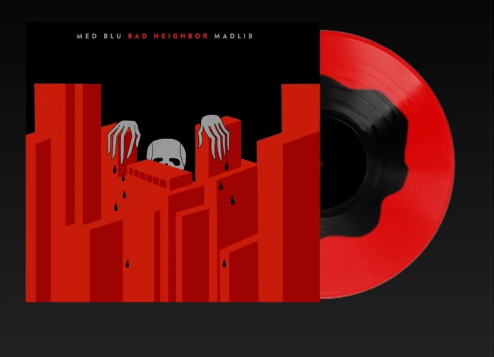 MED, BLU & MADLIB - BAD NEIGHBOR / Vinyl LP limited on COLORED - Image 1 of 1