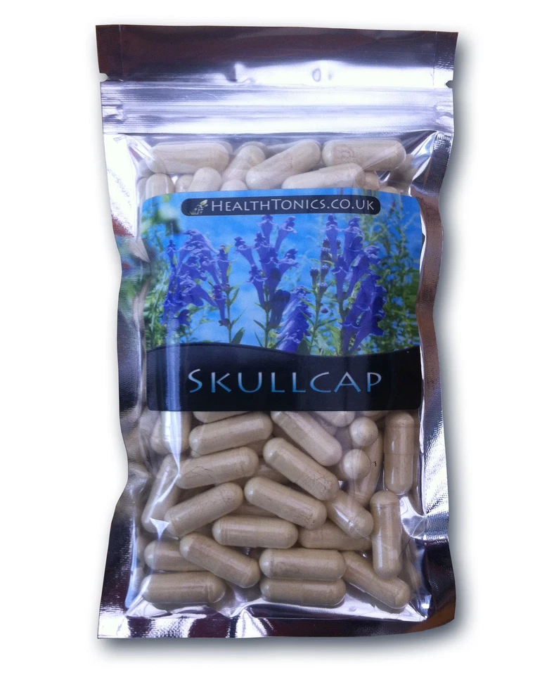 Skullcap Extrakt (10:1 entspricht 3.500mg) Vegetarische Kapseln