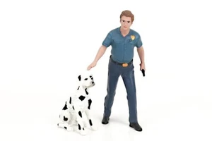 Feuerwehrhund Ausbildung Feuerwehr American Diorama 76420 1:24 3" - Bild 1 von 2