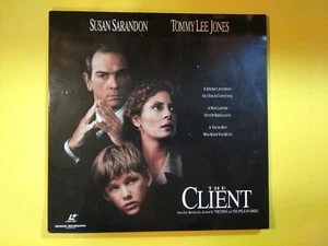 THE CLIENT Susan Sarandon, Tommy Lee Jones, Brad Renfro 1994 WB PG 13 LASERDISC - Picture 1 of 4