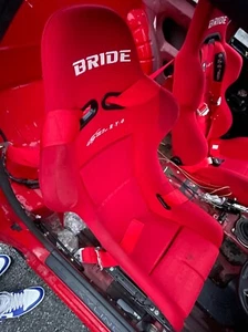 BRIDE racing seats Zeta III + BRIX 1.5 + Bride seat rail R.Y.O Japan drift crew - Picture 1 of 14