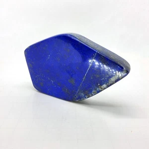 Lapislazuli, 4,25", poliert, Freiform, Edelstein, Ausstellungspräparat, #R-5152 - Bild 1 von 10