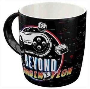 Retro Sturdy Ceramic Mug BEYOND IMAGINATION - GAMING 330ml by Nostalgic Art - Imagen 1 de 5