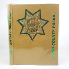 KING COUNTY WASHINGTON SHERIFF'S DEPARTMENT 1988 SEATTLE WA HISTORY YEAR BOOK