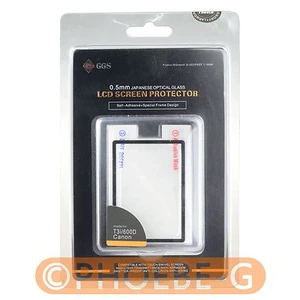 GGS IV 0.5mm Self-Adhesive Glass LARMOR Screen Protector GGS4 for Canon 600D - Picture 1 of 1